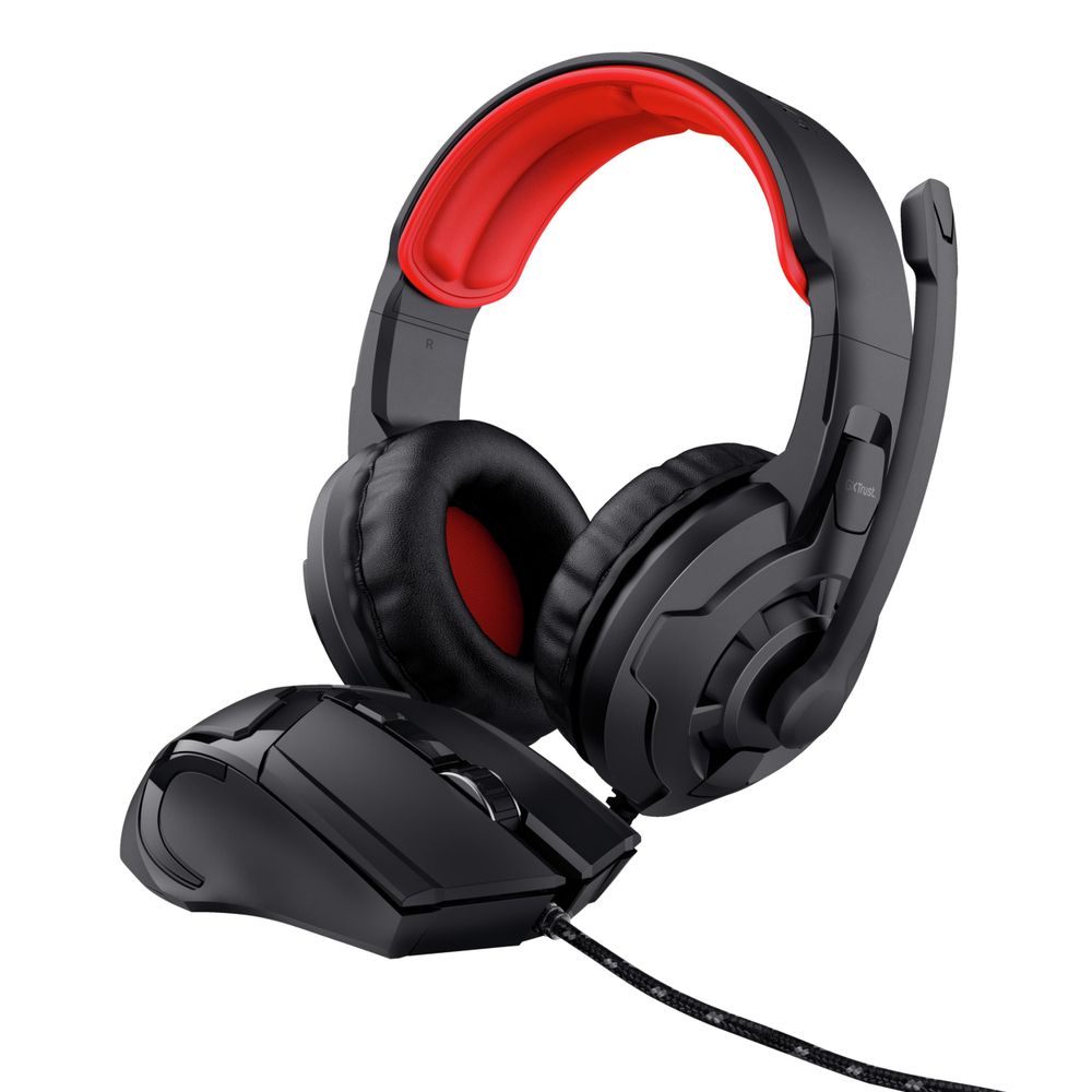 Trust 24761 2in1 Siyah Gaming Kulaklık ve Mouse Set