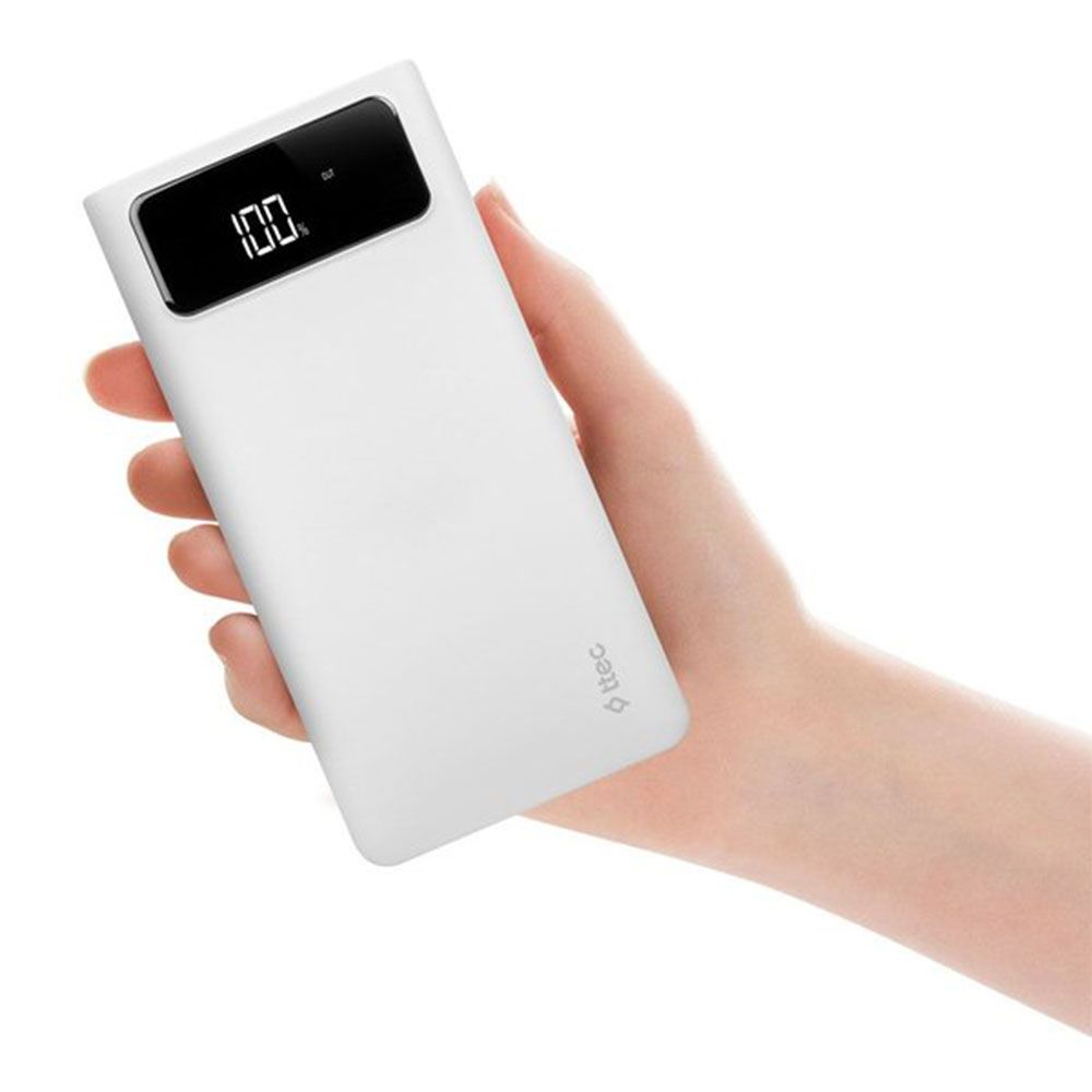 Ttec ReCharger Mega PD 50.000 mAh 20W Beyaz Taşınabilir Şarj Cihazı