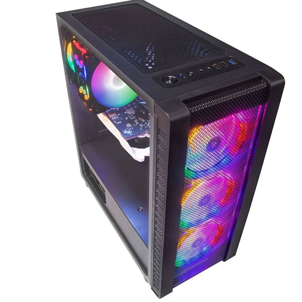 Turbox Masteryi 4x Rainbow Fan USB 3.0 400w Atx Mesh Panel Gaming