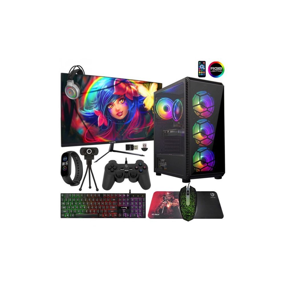 Turbox TX1143 Intel Core i7 860 16GB RAM 256GB SSD GT730 FreeDOS 23.8 inç Oyun Bilgisayarı