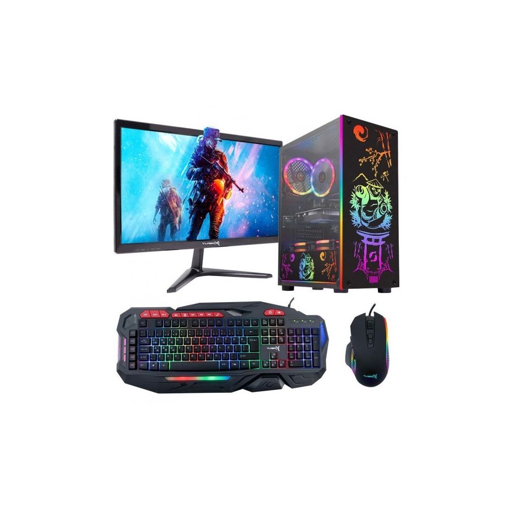 Turbox Tx1434 i5 4440 8 GB Ram 256 GB M.2 NVMe SSD 4GB GT740 21.5'' Monitör Masaüstü Oyun Bilgisayarı
