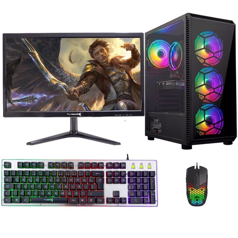 Turbox Tx1552 i5 2400 8 GB Ram 128 GB SSD 4 GB R7 240 Ekran Kartı 19.5'' Masaüstü Oyun Bilgisayarı