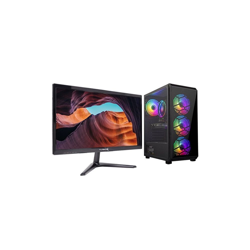 Turbox Tx1708 Intel Core i5 3470 21.5" 8 GB RAM 256 GB SSD 2 GB R7 240 FreeDOS Masaüstü Bilgisayar