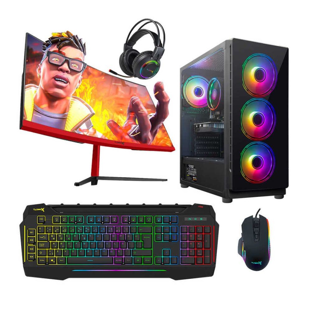 Turbox TX4618 i5-6400 16GB RAM 2TB SSD 4GB GTX 1050 Ti 27 inç Curved Oyun Bilgisayarı