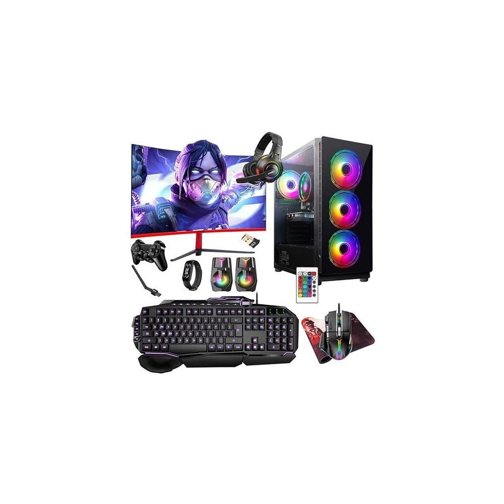 Turbox TX5289 i5-9400F 16GB RAM 512GB SSD 8GB RX 580 FreeDOS 27 inç Monitör Oyun Bilgisayarı
