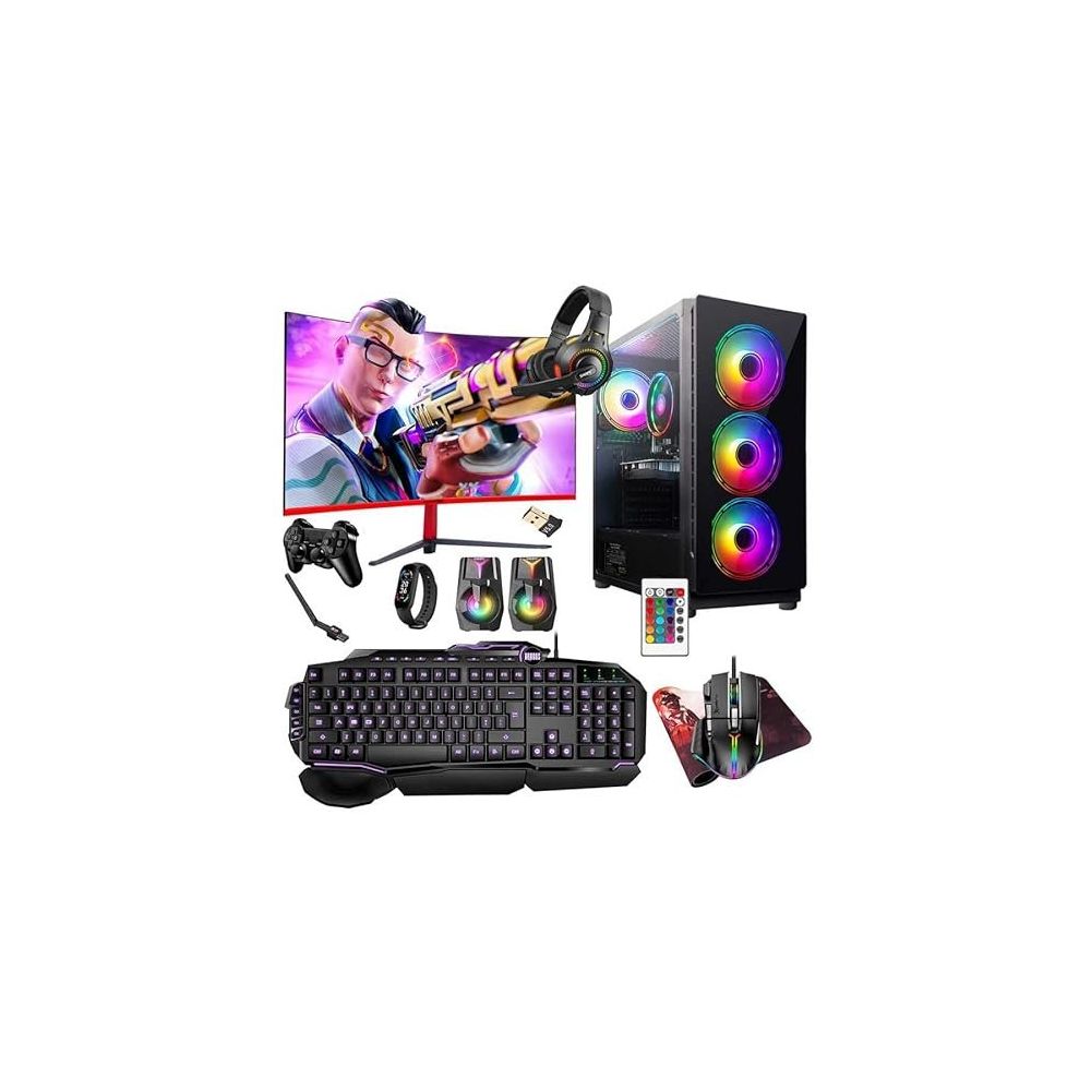Turbox TX5292 i5-9400F 16GB RAM 512GB SSD 4GB GTX 750 Ti FreeDOS 27 inç Monitör Oyun Bilgisayarı