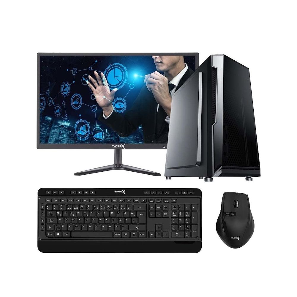 Turbox Tx536 Atm9918472 Intel Core i3 3220 8 GB RAM 256 GB SSD FreeDOS Masaüstü Bilgisayar
