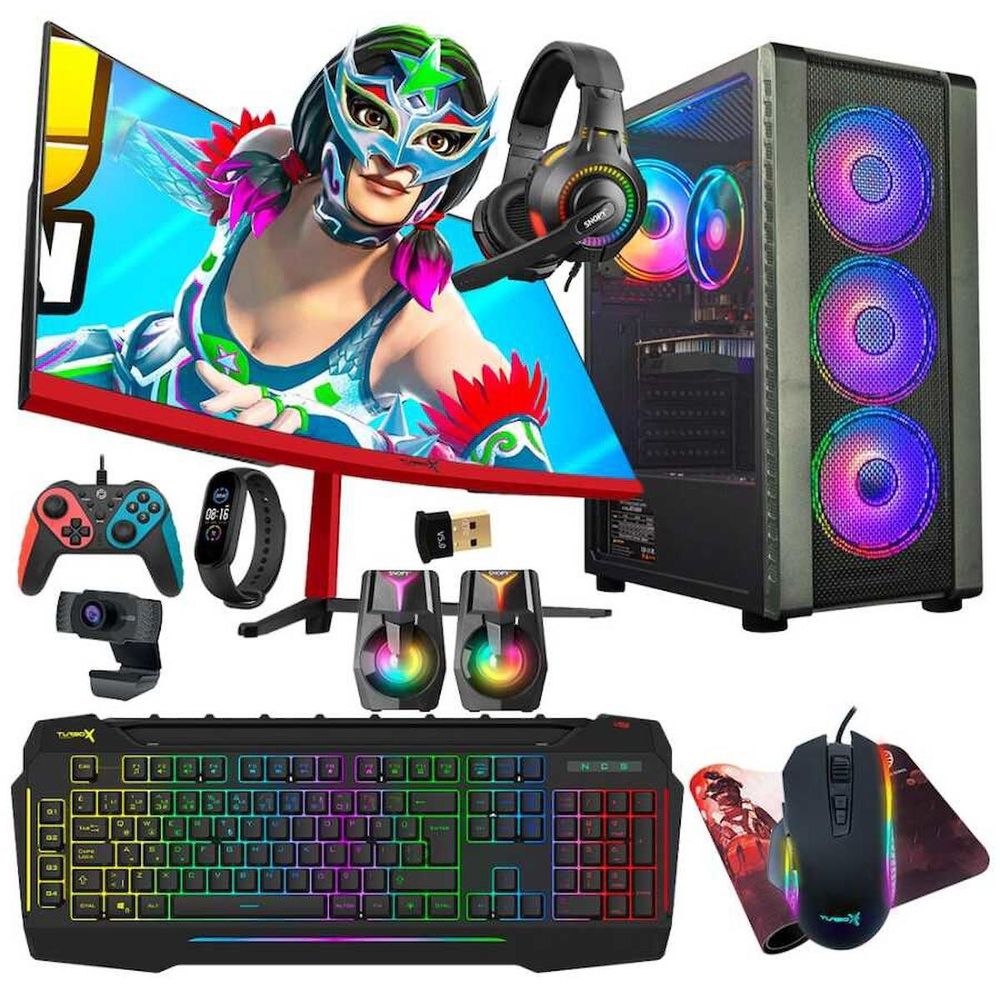 Turbox TX5415 i5-6400 16GB RAM 512GB SSD 4GB FreeDOS 23.6 inç Monitör Oyun Bilgisayarı