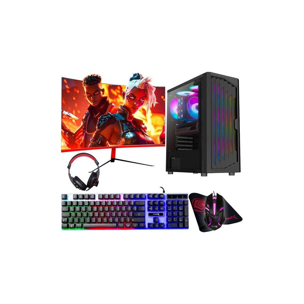 Turbox TX5687 i7-2600 16GB RAM 256GB SSD 4GB GT 740 FreeDOS 23.6 inç Monitör Oyun Bilgisayarı