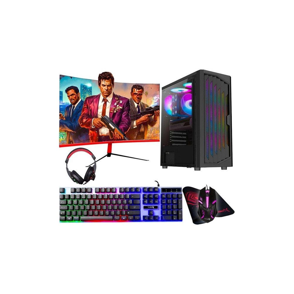 Turbox TX5689 i7-3770 16GB RAM 256GB SSD 4GB GT 740 FreeDOS 23.6 inç Monitör Oyun Bilgisayarı