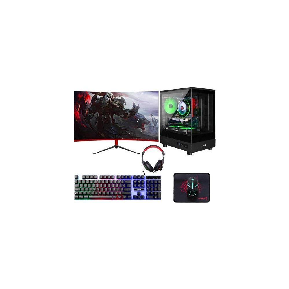 Turbox TX6000 i5-3470 16GB RAM 512GB SSD 4GB RX 560 FreeDOS 23.6 inç Monitör Oyun Bilgisayarı