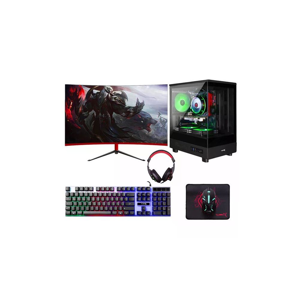 Turbox TX6015 i5-6400 16GB RAM 512GB SSD 8GB RX 580 FreeDOS 23.6 inç Monitör Oyun Bilgisayarı
