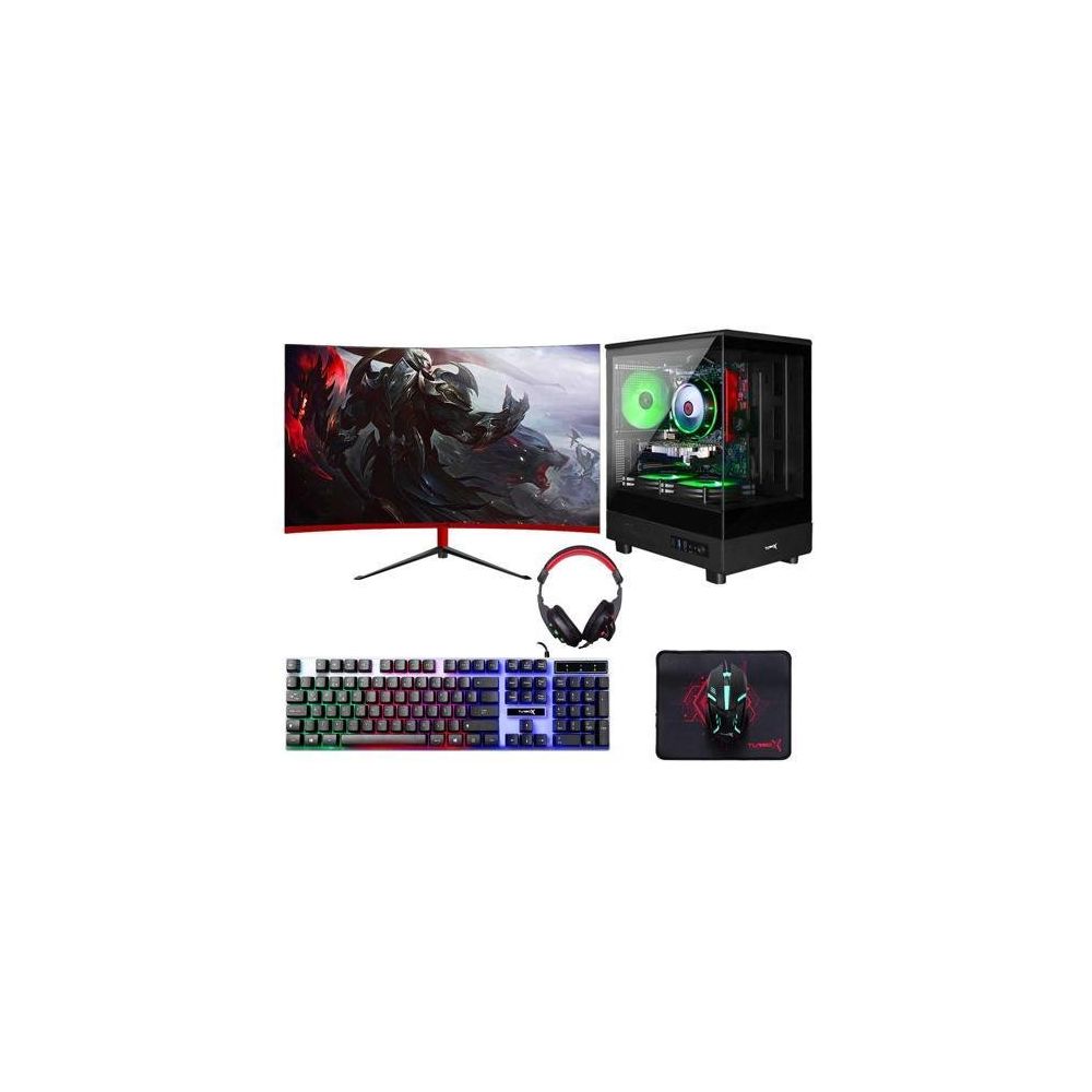 Turbox TX6056 i5-10400F 16GB RAM 512GB SSD 6GB RTX 3050 FreeDOS 23.6 inç Monitör Oyun Bilgisayarı