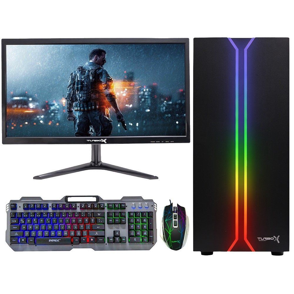 Turbox TX615 Intel Core i3 3220 8GB Ram 256GB SSD 20 inç Monitör Oyun Bilgisayarı