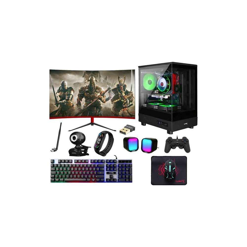 Turbox TX6150 i5-6400 16GB RAM 512GB SSD 8GB RX580 FreeDOS 23.6 inç Monitör Oyun Bilgisayarı