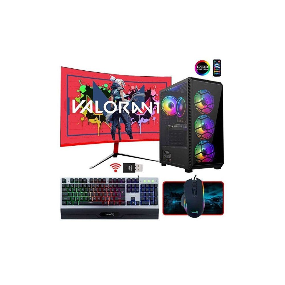 Turbox Xenon i7-860 16GB RAM 256GB SSD 4GB GTX 740 FreeDOS 23.6 inç Monitör Oyun Bilgisayarı