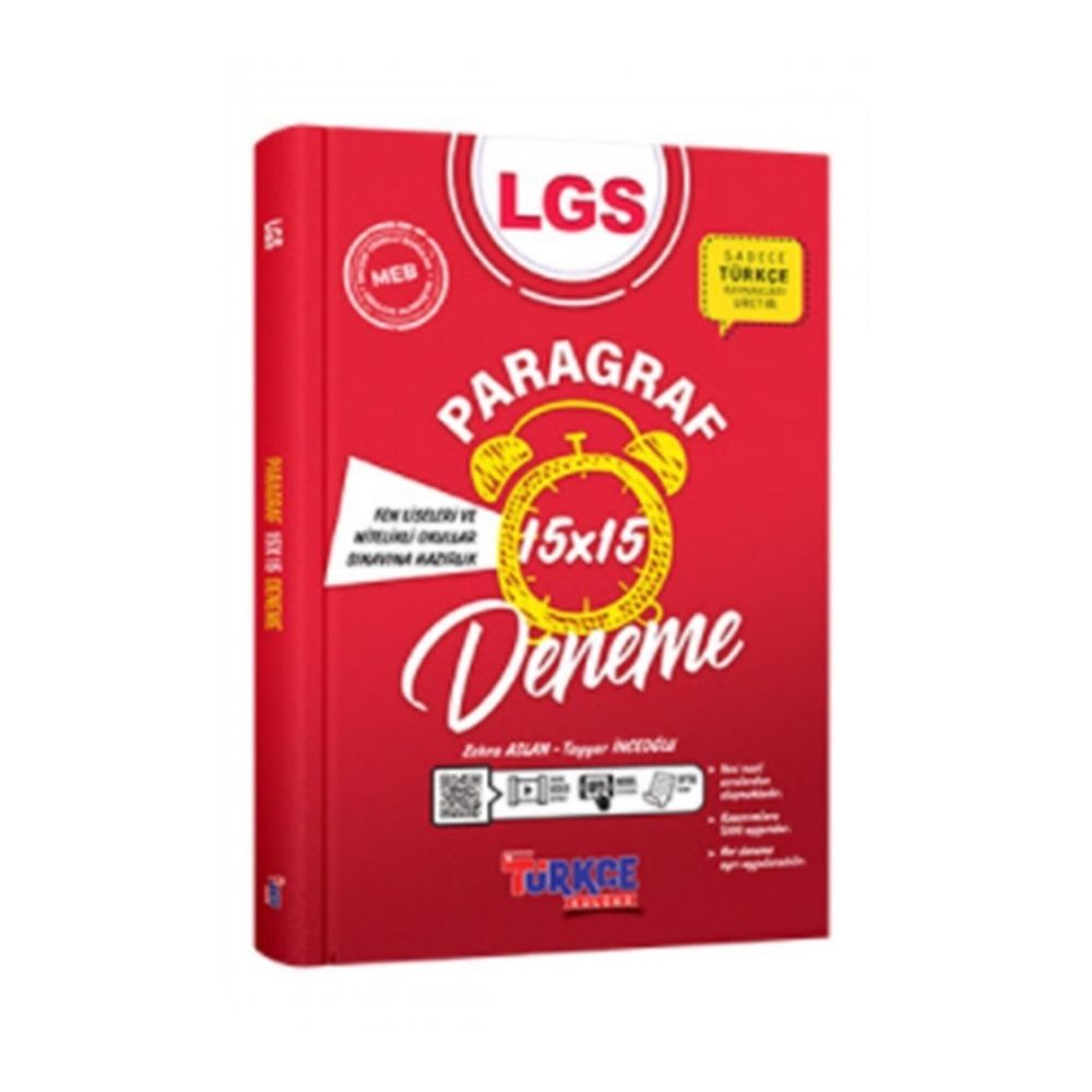 Türkçe Kulübü LGS 15x15 Paragraf Denemesi - Ankara Yayıncılık