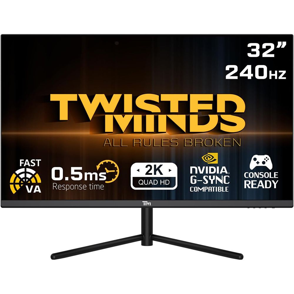 Twisted Minds TM32QHD240VA 32 inç 240Hz 0.5ms 2K Oyuncu Monitörü