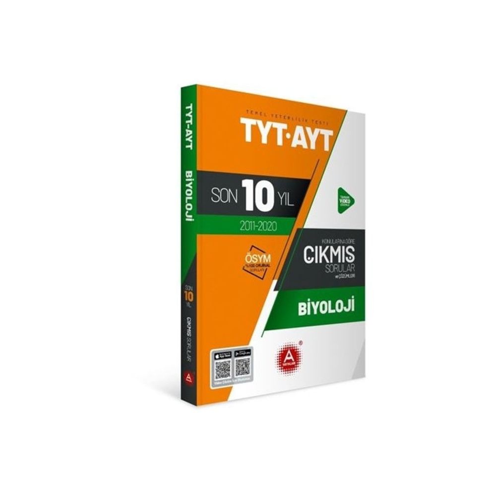 Tyt Ayt Biyoloji Son 10 Yilin Cikmis Sorular Ve Cozumleri A Yayinlari Fiyatlari