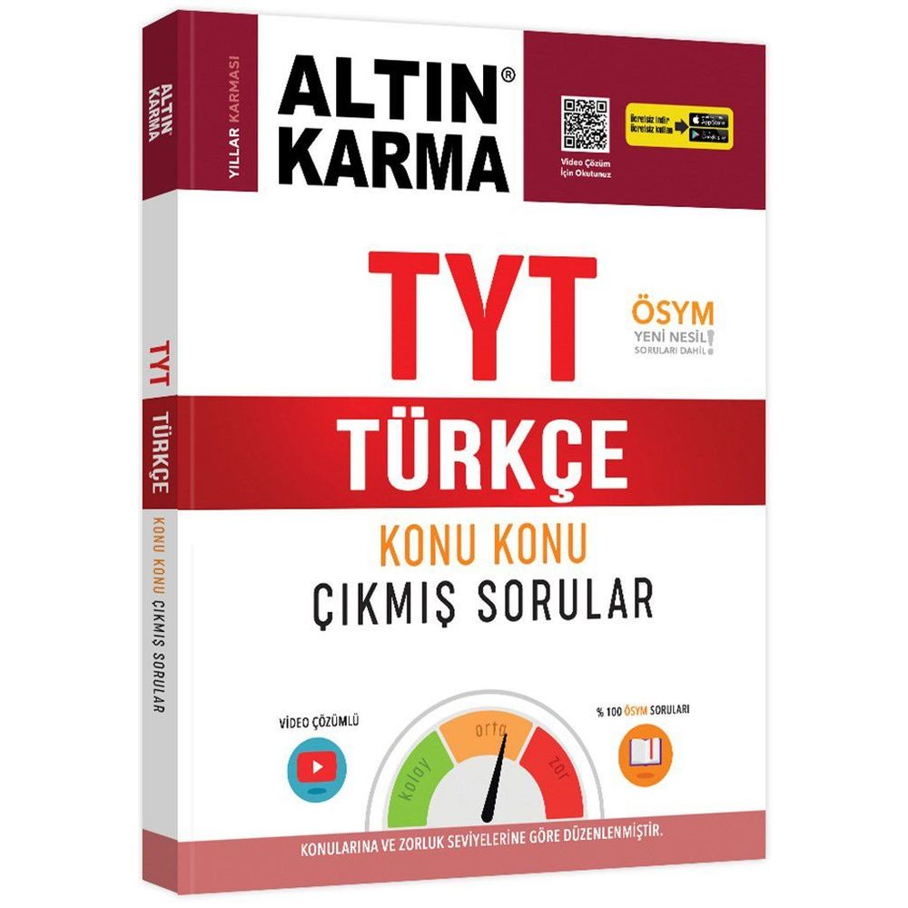 Tyt Turkce Konu Konu Cikmis Sorular Kollektif Altin Karma Yayinlari Fiyatlari