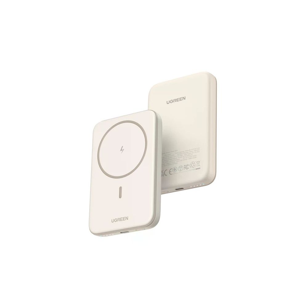 Ugreen 25207 Bej 5.000 mAh MagSafe 15W Wireless Powerbank