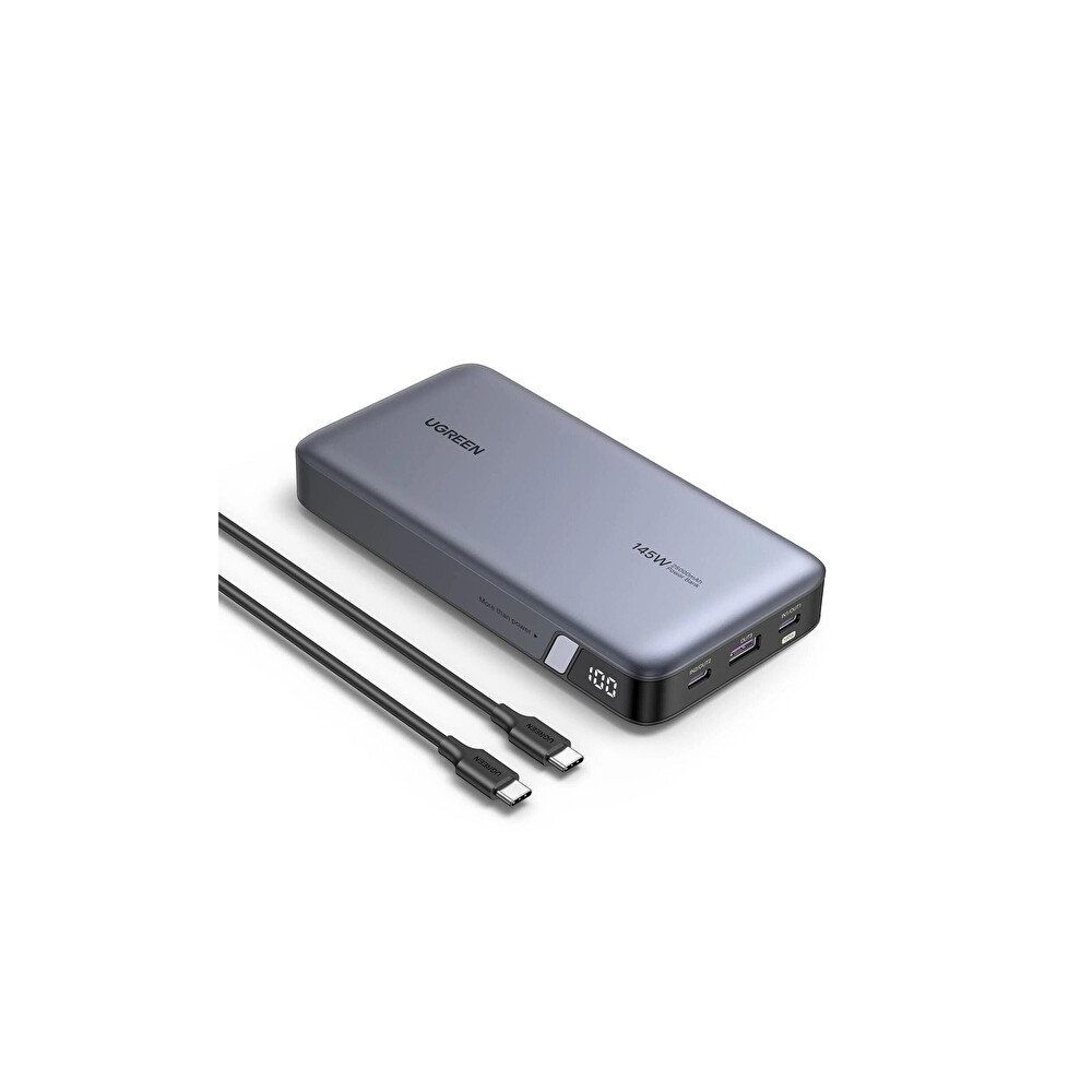 Ugreen 90597 145 Watt 25000 mAh USB Type-C Taşınabilir Hızlı Şarj Cihazı Powerbank