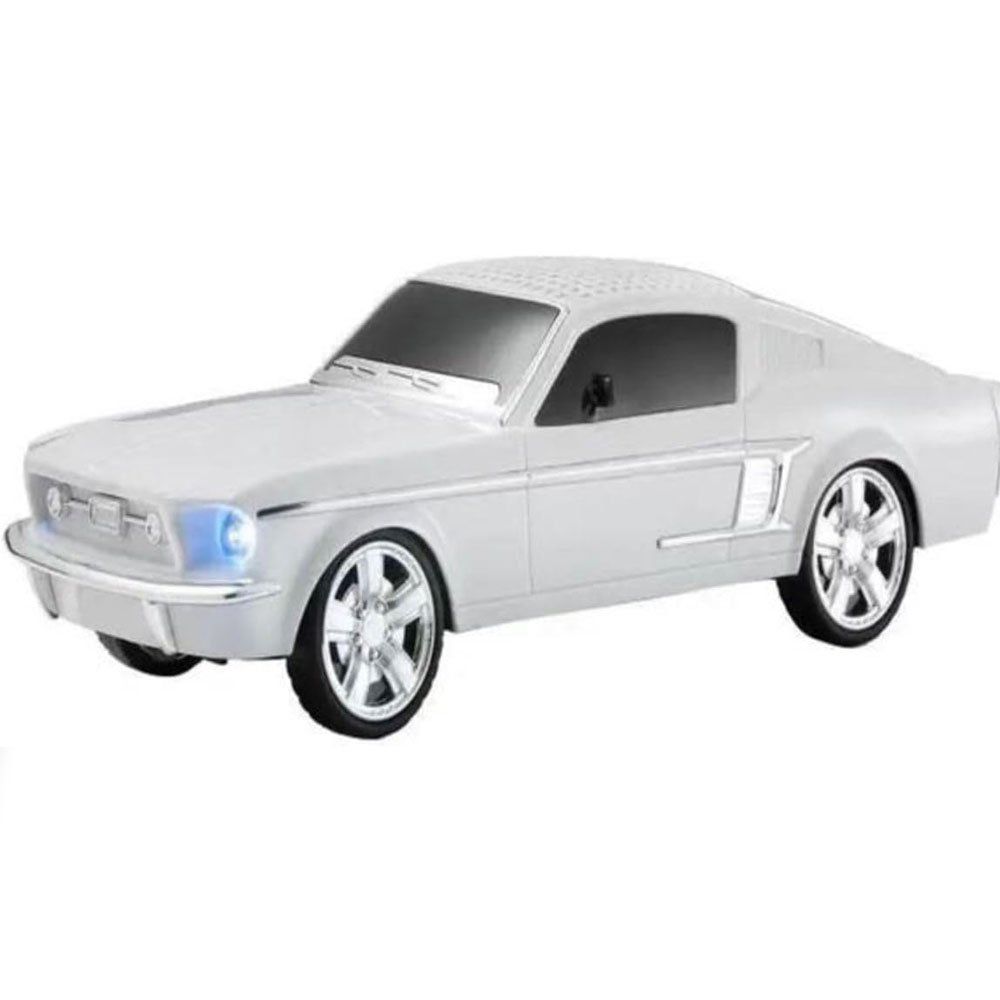 Ultratekno Ford Mustang GT 1967 Model 10 W Beyaz Bluetooth Hoparlör