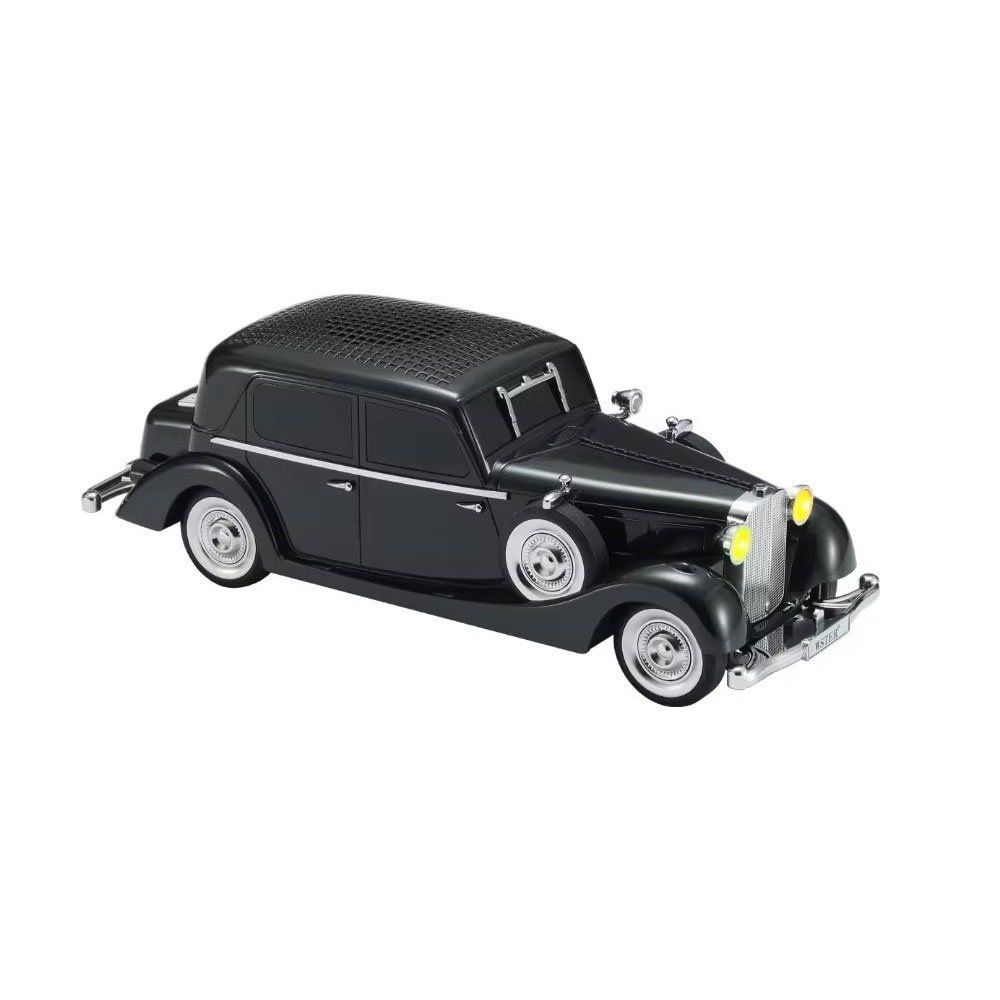 Ultratekno WS-1934 Pontiac Sedan Diecast Araba Siyah Bluetooth Hoparlör