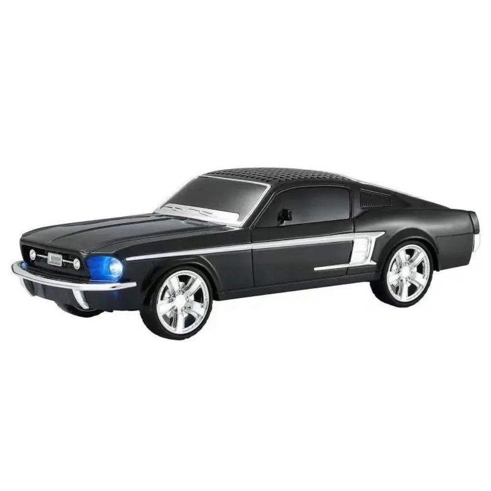 Ultratekno WS-1967BT Ford Mustang GT 1967 Model 10 W Bluetooth Hoparlör Fm Radyo USB TF AUX Destekli Speaker Siyah Bluetooth Hoparlör