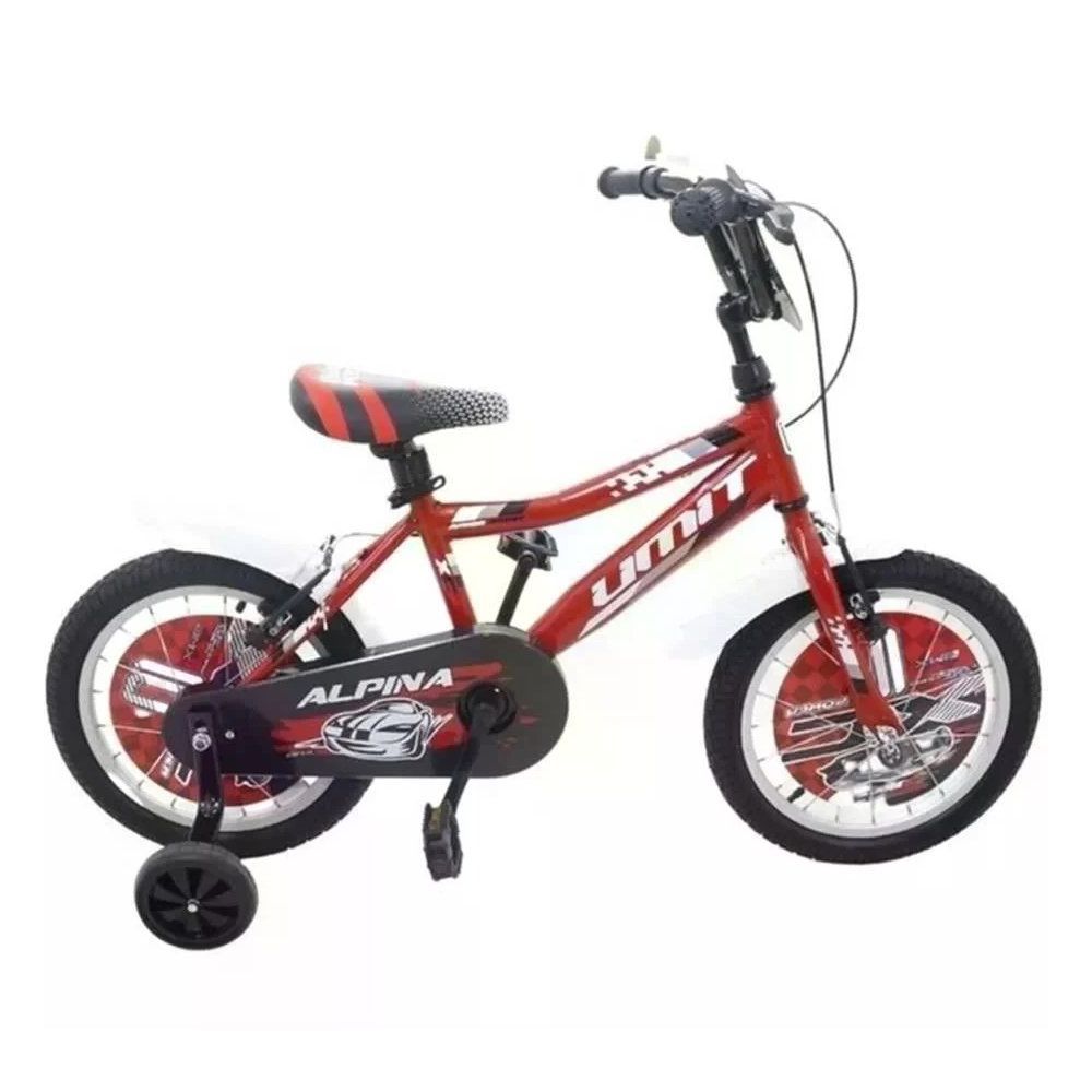 Ümit 1647 Alpina-M-BMX-V 16 Jant Kırmızı Erkek Çocuk Bisikleti