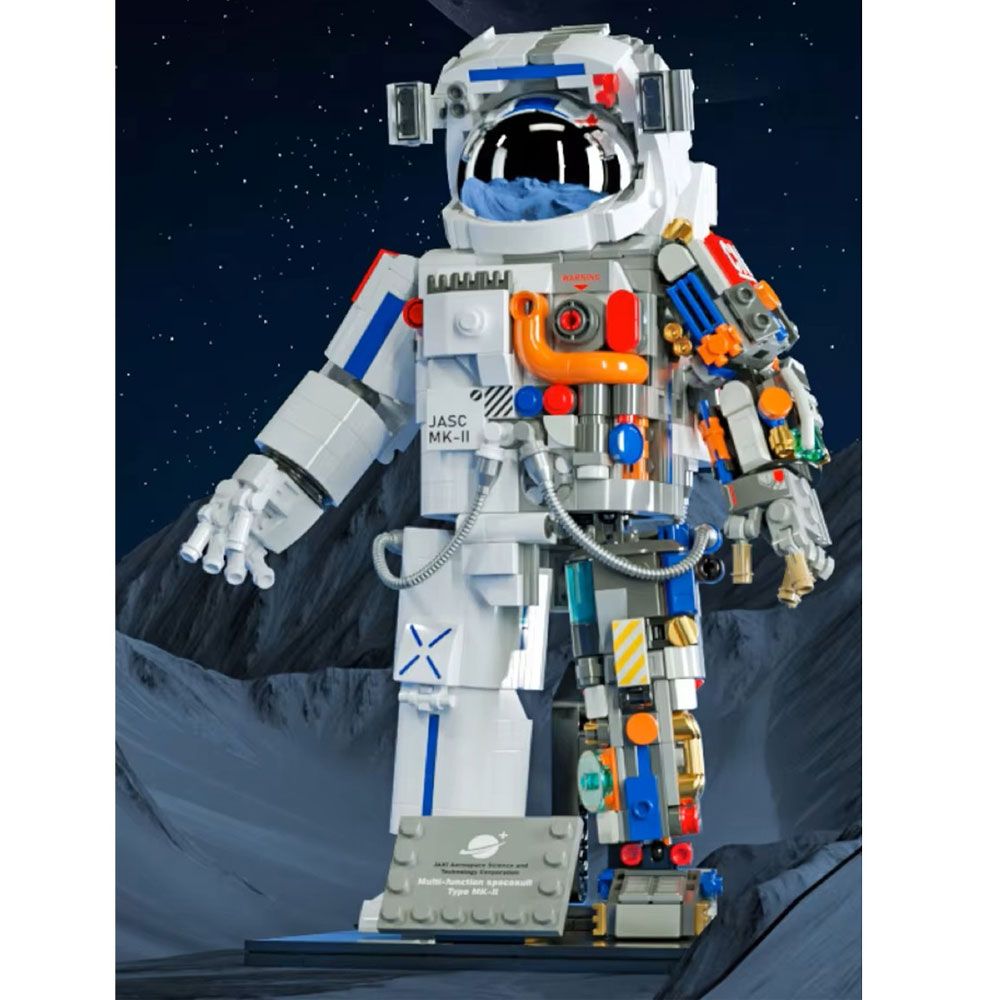 Vagonlife Jaki Space Serisi/Astronot -JK9106 800 Parça Oyuncak