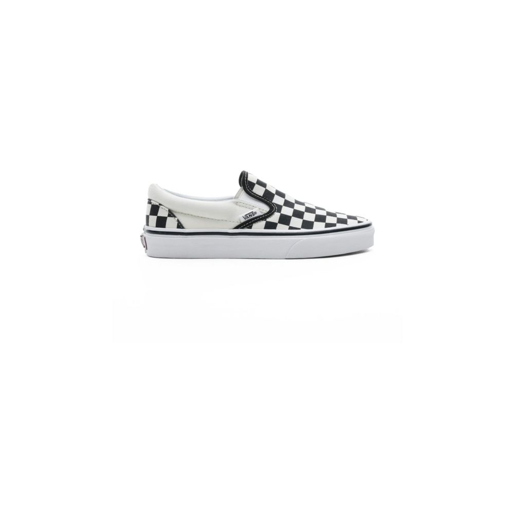 checkerboard slip on vans platform