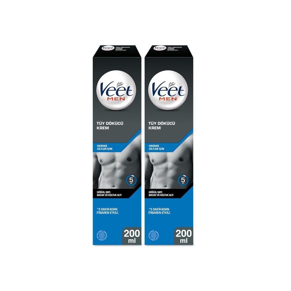 Veet Men Hassas Ciltler Icin 2x200 Ml Tuy Dokucu Krem Fiyatlari