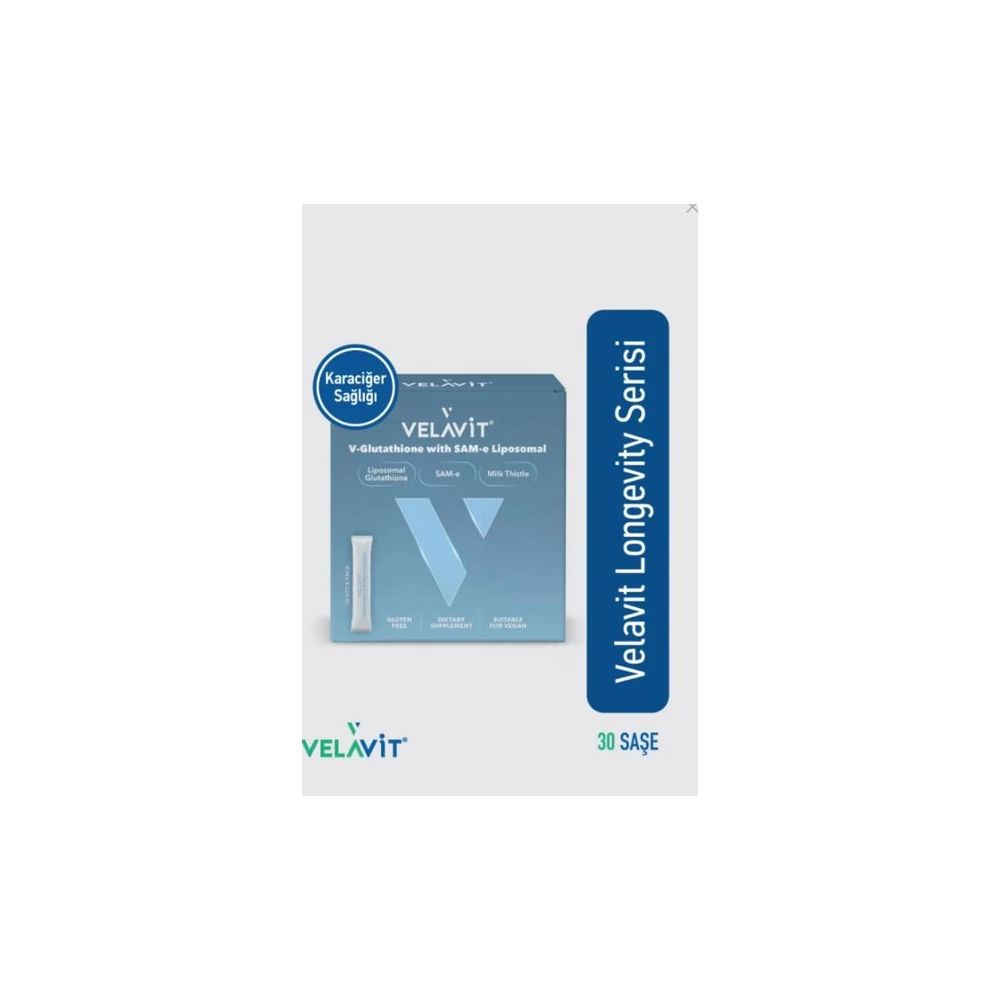 velavit v-glutathione with sam-e liposomal 30 şase reviews İçeren 20 Saşe Milligram:15mg Level up your glow Animal Health