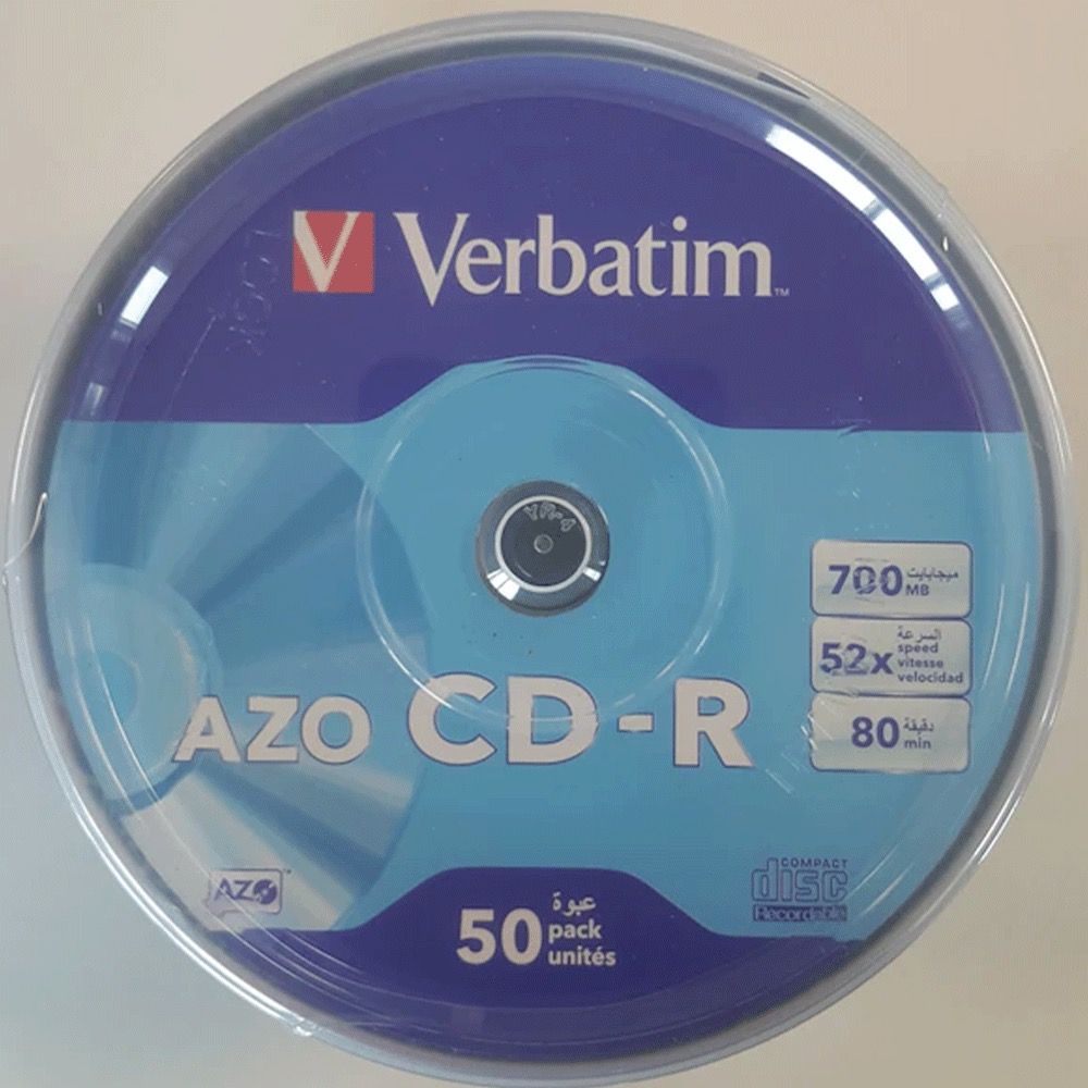 邦楽 CD DVD Verbatim 069726-02 50'li Azo 700Mb 52x 80Min CD-R Fiyatları