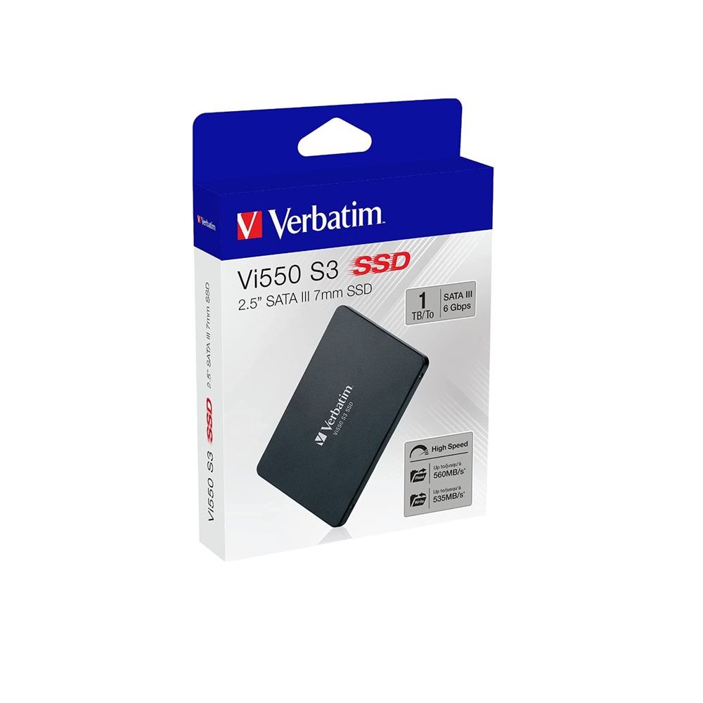 Verbatim 1TB VI550 S3 520 MB - 400 Mb - SN Sata-3 2.5 Ssd Disk
