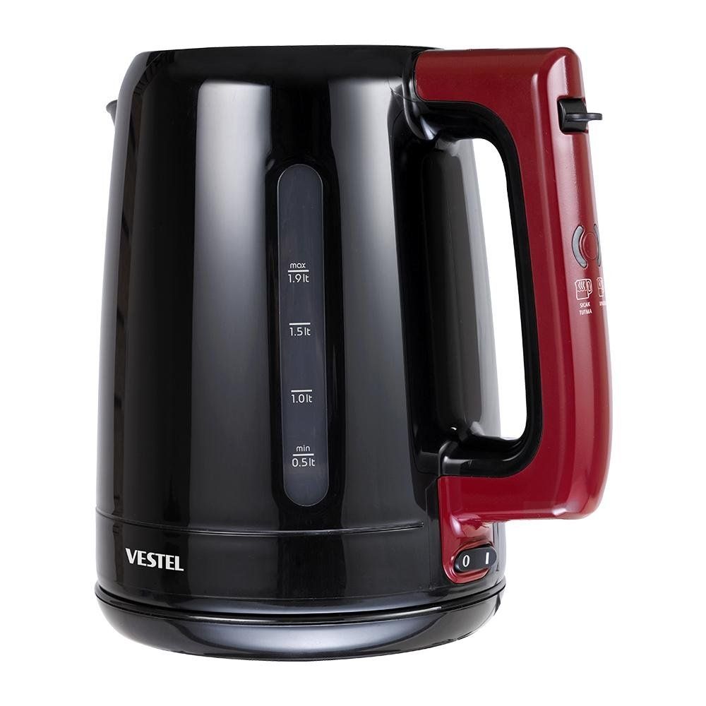 Vestel Sefa 3000 1700 W 0 9 Lt Demleme Cay Makinesi Siyah Bordo Fiyatlari