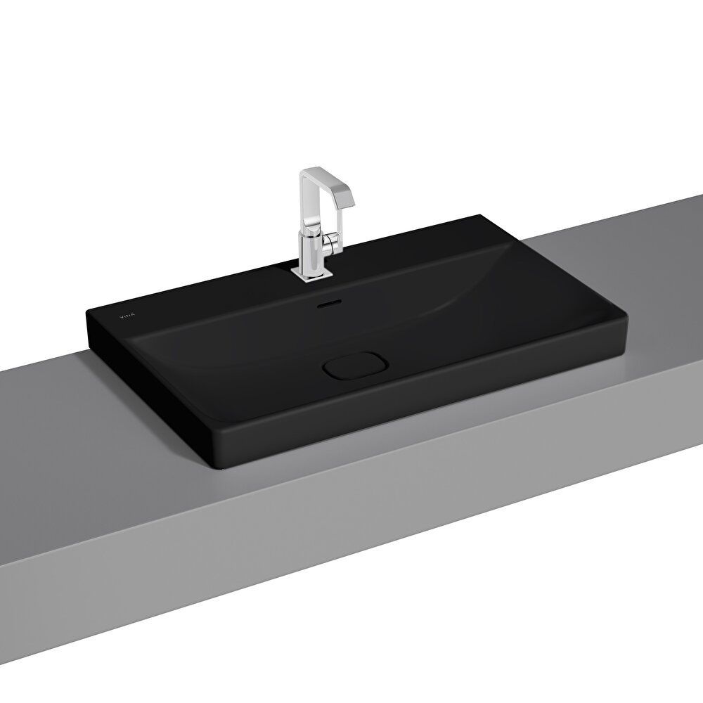VitrA 7527B083-0973 Metropole 80 cm Mat Siyah Çanak Lavabo Fiyatları