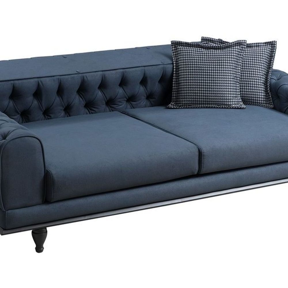 Vivense Arredo Kapitoneli Yatakli Uclu Koltuk Fiyatlari