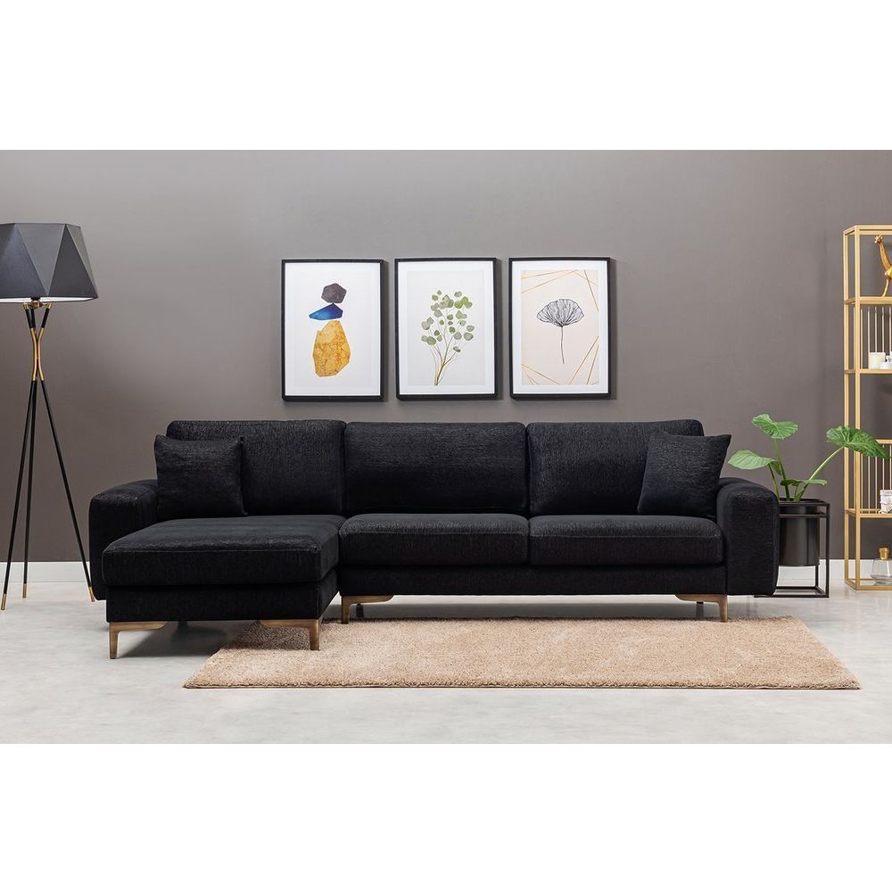 Vivense Merlin Metal Ayakli Siyah Kose Koltuk Fiyatlari Vivense Merlin Metal Ayakli Siyah Kose Koltuk Fiyatlari