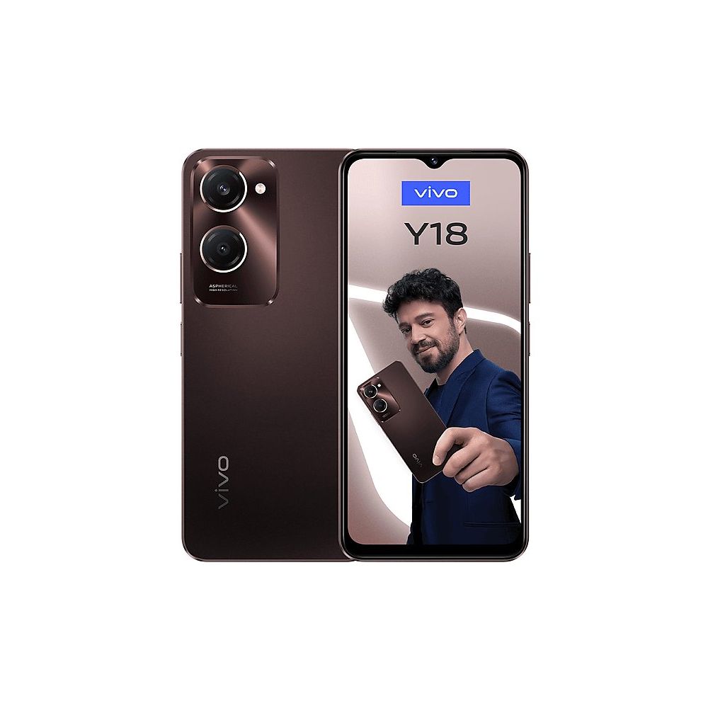 Vivo Y18 128GB 8GB Ram Kızıl Kahve