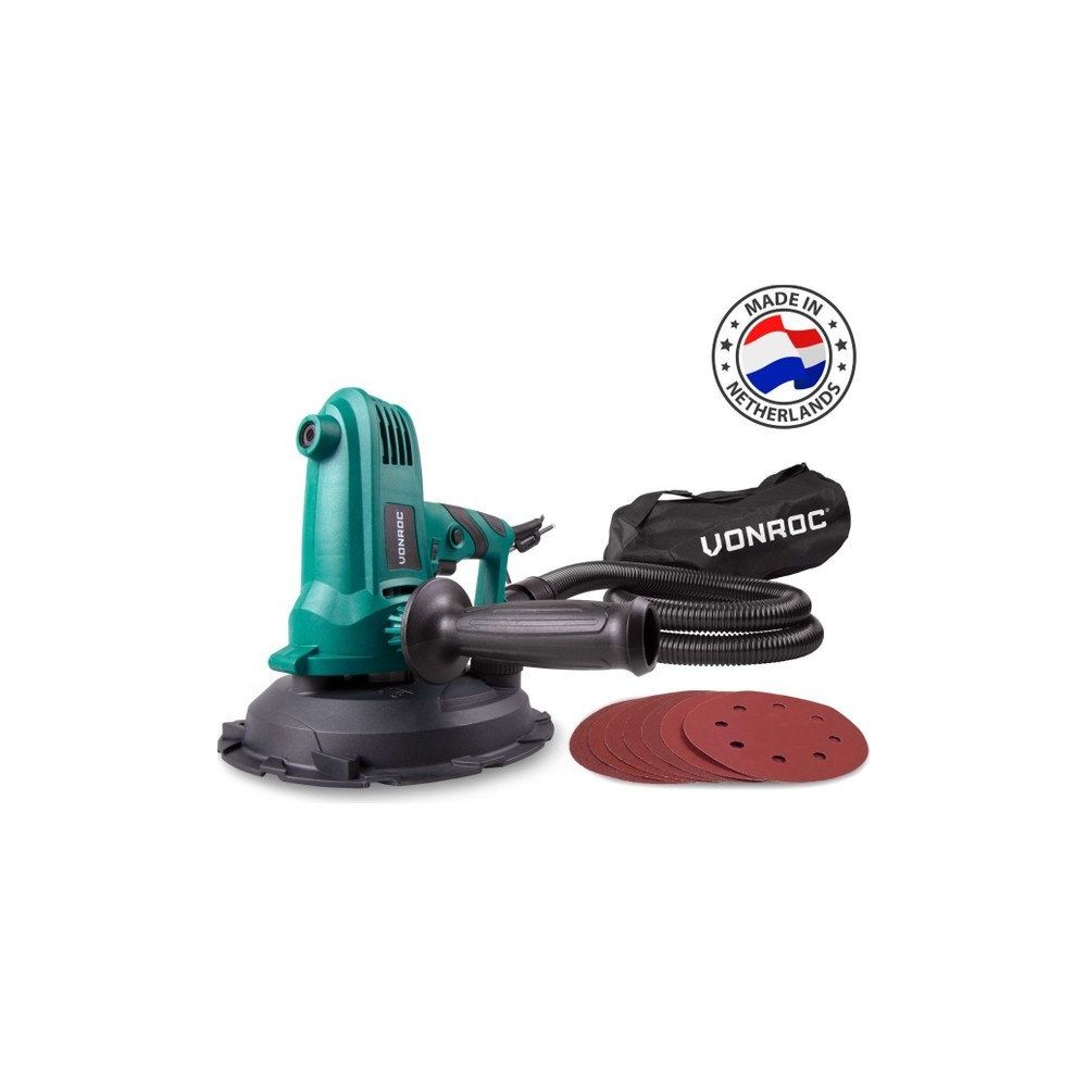 Vonroc Profesyonel Elektrikli Eksantrik 750W 180 mm Zımpara