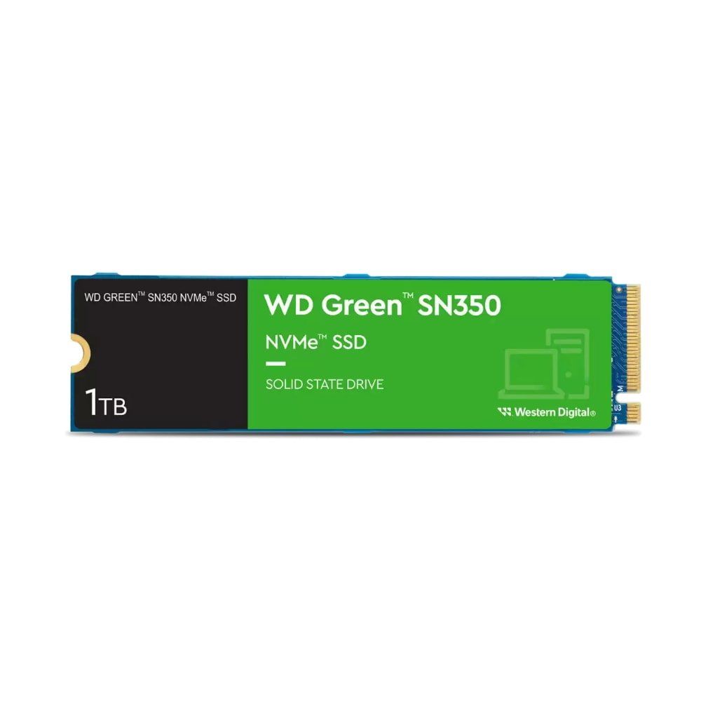 WD Green SN350 WDS100T3G0C 1 TB Gen3 x4 3200MB Okuma 2500MB Yazma