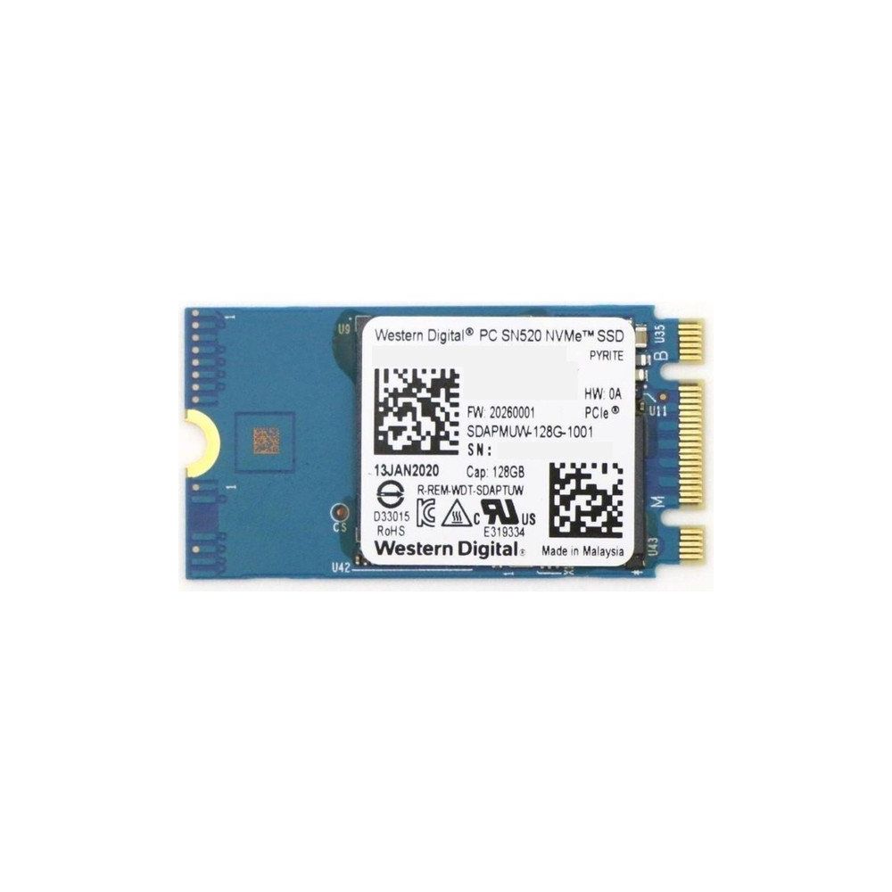 WD SN520 SDAPMUW-128G-1001 128 GB 2 Nvme SSD