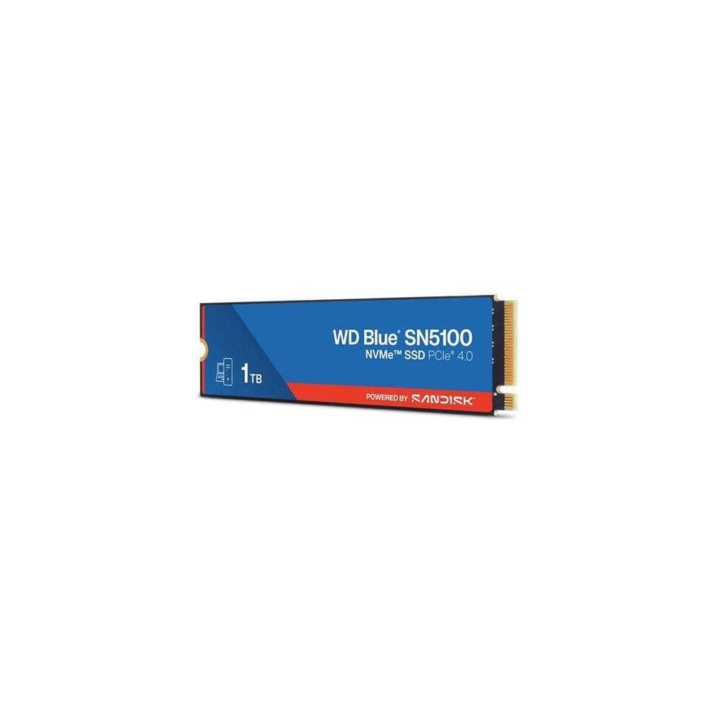 WD WDS100T5B0E Blue SN5100 PCI-4.0 5000MB/S 4000MB/S 1 TB M2 SSD