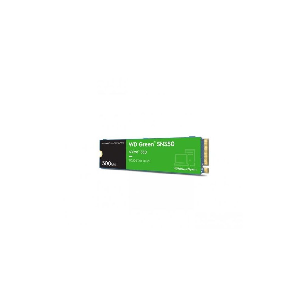 WD WDS500G2G0C 500 GB Green SN350 M.2 NVMe 2400/1500 MB/s PCIe Gen3 SSD