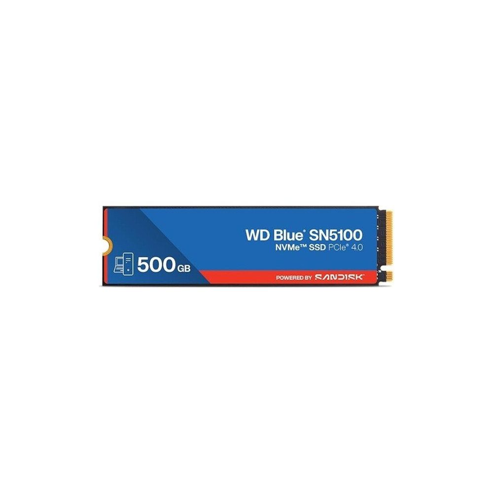 WD WDS500G5B0E Blue SN5100 PCI-4.0 5000MB/S 4000MB/S 500 GB M2 SSD