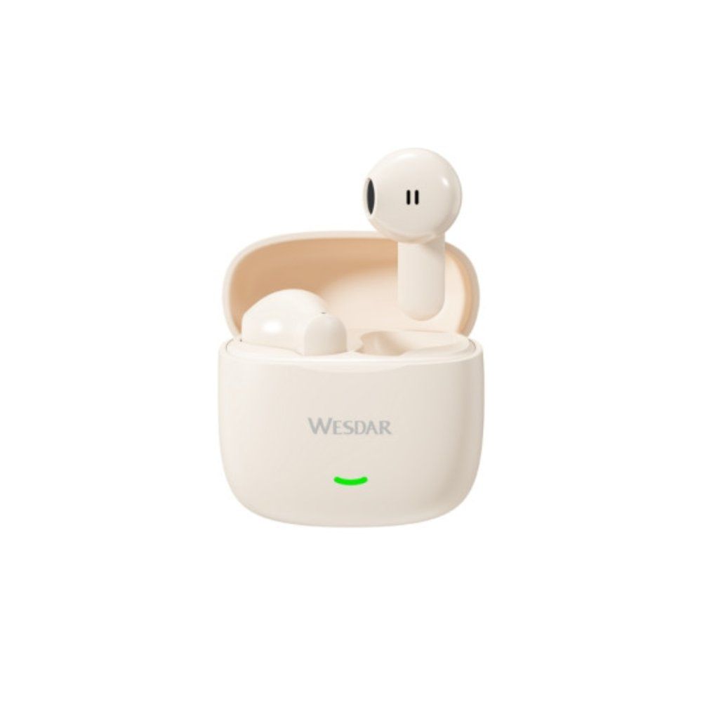 Wesdar TWS601 Bej Bluetooth Kulaklık