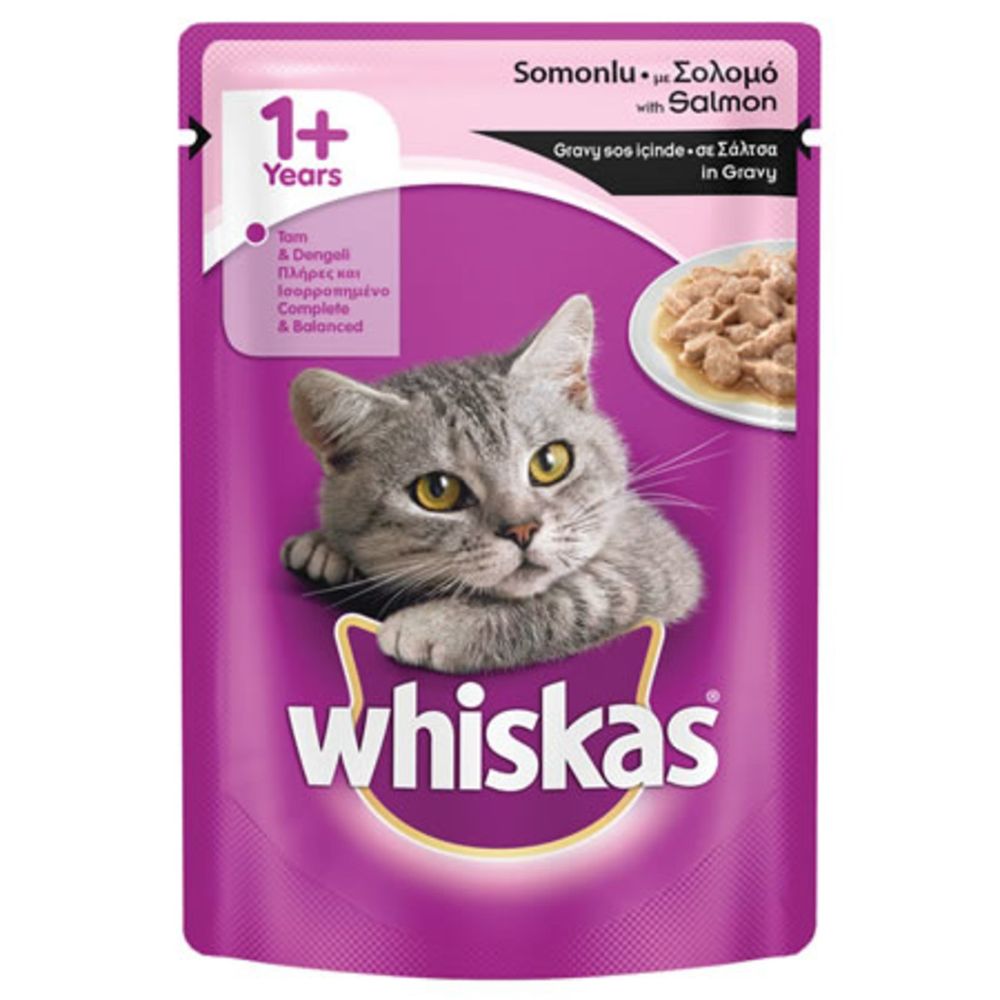 Whiskas Pouch Somonlu 100 Gr Yas Kedi Mamasi Fiyatlari