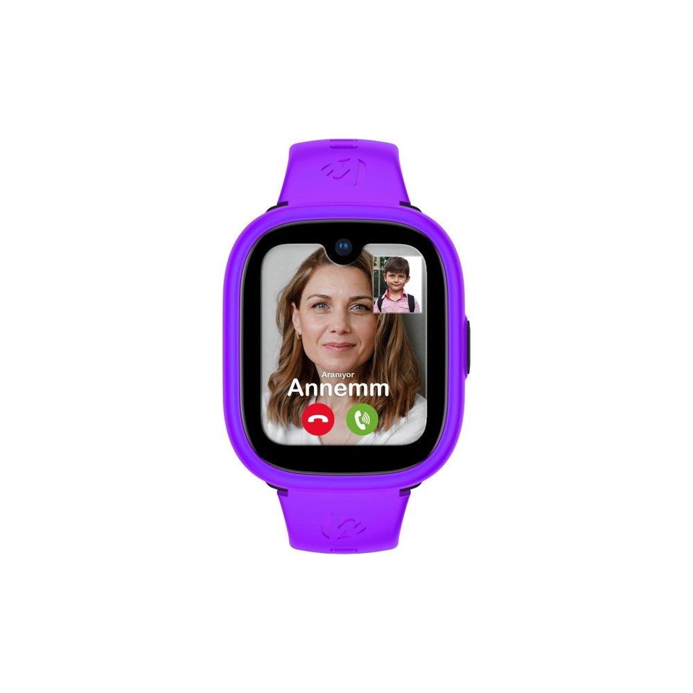 Wiky Watch 5 Plus Mor Çocuk Akıllı Saat